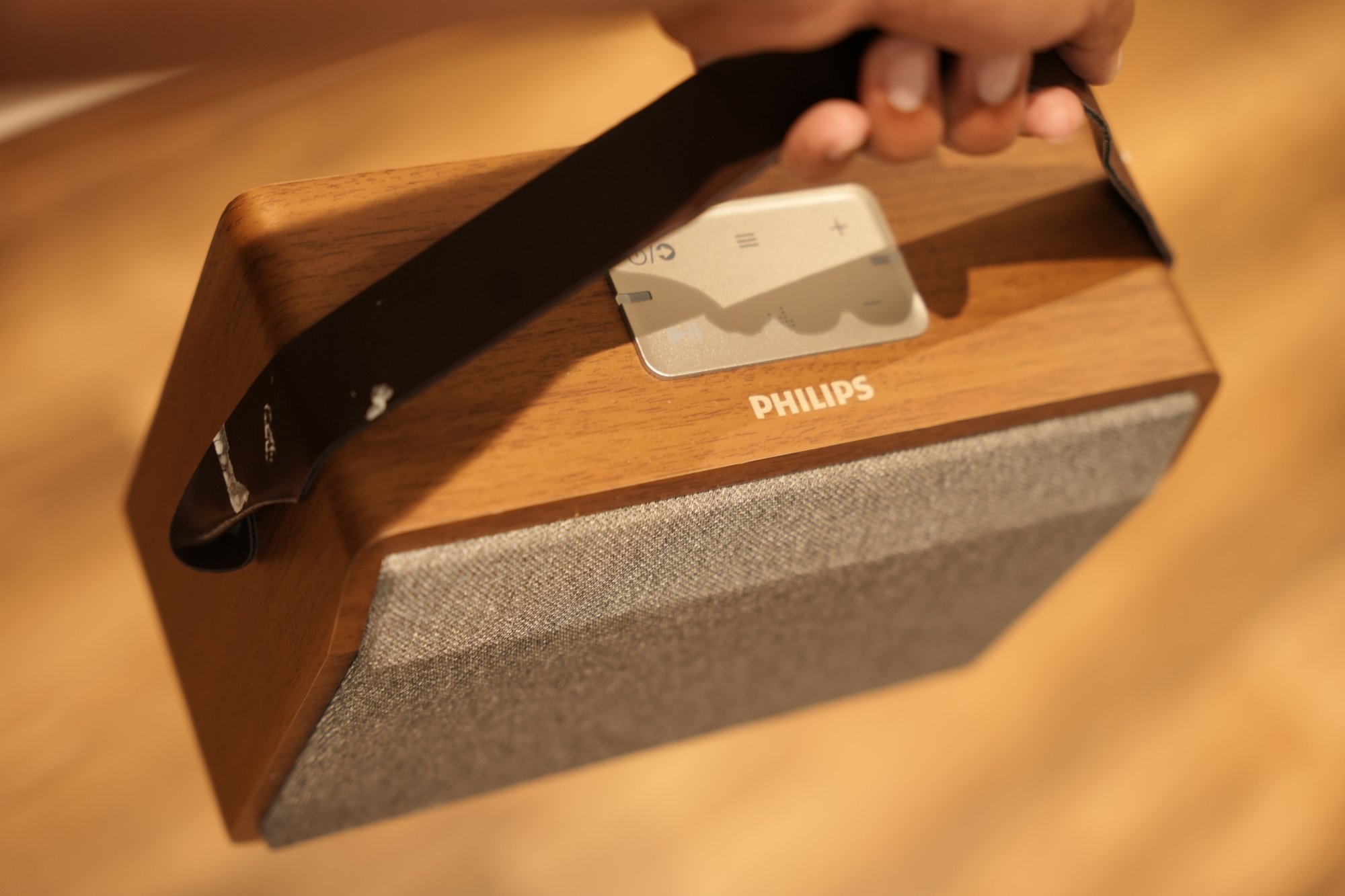 Holding the philips